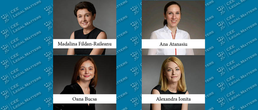 Madalina Fildan-Raileanu, Ana Atanasiu, Oana Bucsa, and Alexandra Ionita Make Partner at PeliPartners