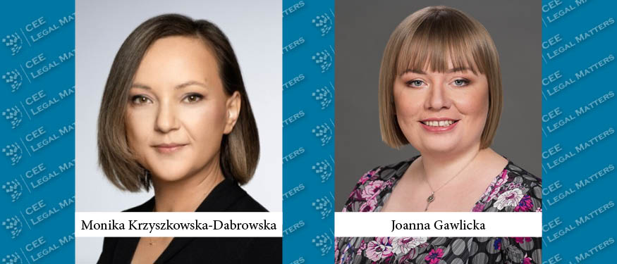 Monika Krzyszkowska-Dabrowska and Joanna Gawlicka Promoted to Partner at Addleshaw Goddard Poland