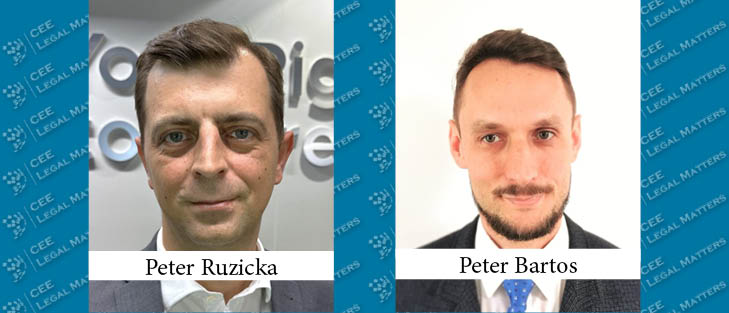 Peter Ruzicka and Peter Bartos Become Equity Partners at Ruzicka and Partners