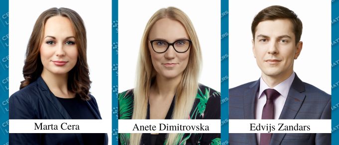 Marta Cera, Anete Dimitrovska, and Edvijs Zandars Make Associate Partners in Ellex in Latvia