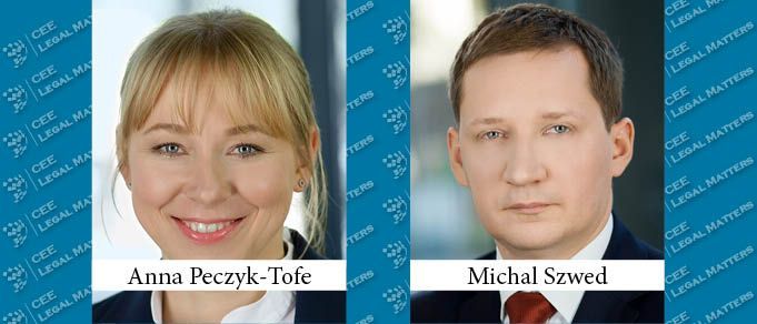 Anna Peczyk-Tofel and Michal Szwed Make Partner at Poland's Crido