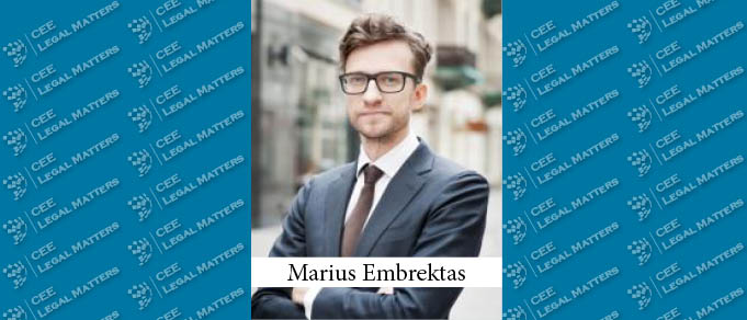Marius Embrektas Becomes Ninth Partner at Glimstedt