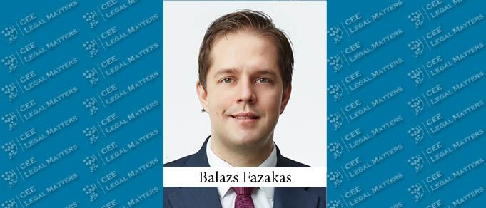 Balazs Fazakas Makes Partner at Lakatos Koves & Partners