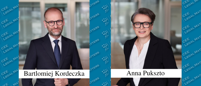 Dentons Announces Anna Pukszto and Bartlomiej Kordeczka as New Managing Partners in Poland