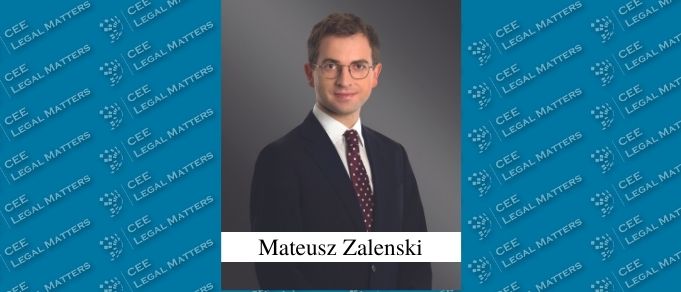 Mateusz Zalenski Joins Greenberg Traurig’s Warsaw Office as a Local Partner