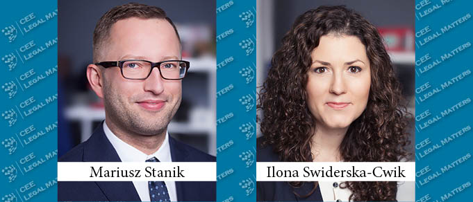 Mariusz Stanik Becomes MP and Ilona Swiderska-Cwik Makes Partner at Kolmers Legal