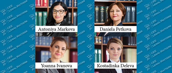 Antoniya Markova, Daniela Petkova, Yoanna Ivanova, and Kostadinka Deleva Make Partner at Gugushev & Partners