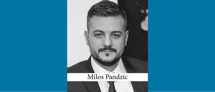 Milos Pandzic Becomes Partner at Doklestic Repic & Gajin