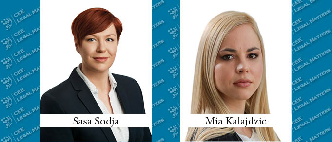Mia Kalajdzic and Sasa Sodja Make Partner at CMS