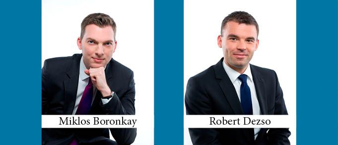Miklos Boronkay and Robert Dezso Made Partner at Szecskay Attorneys at Law