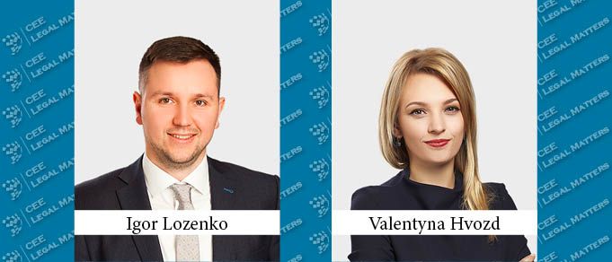 Valentyna Hvozd and Igor Lozenko Promoted to Partner at Sayenko Kharenko