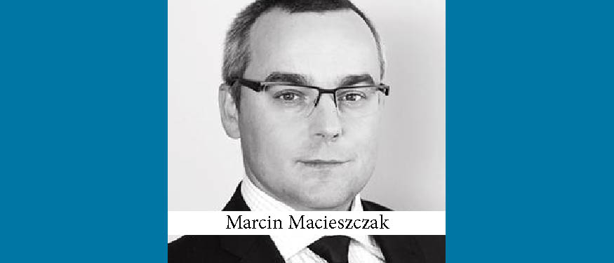 Marcin Macieszczak Becomes Managing Partner at Gessel