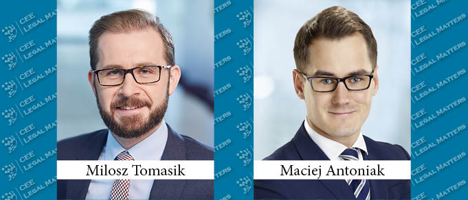 Milosz Tomasik and Maciej Antoniak Promoted to Local Partner at DWF Poland