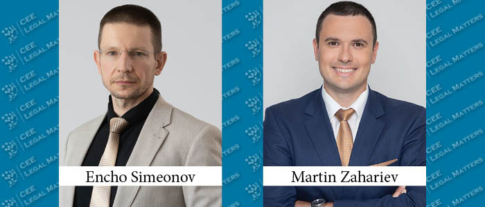 Martin Zahariev and Encho Simeonov Make Partner at Dimitrov Petrov & Co
