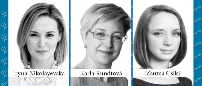 Zsuzsa Csiki, Iryna Nikolayevska, and Karla Rundtova Promoted to Partner at Kinstellar
