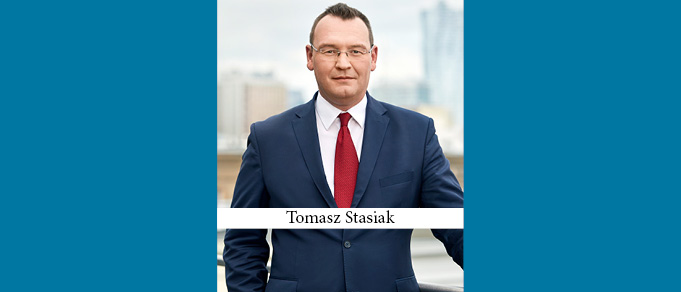 Wolf Theiss Warsaw Has New Head of Real Estate in Former Dentons Patner Tomasz Stasiak