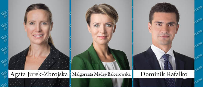 Jurek-Zbrojska, Madej-Balcerowska, and Rafalko Join CMS with Team from Greenberg Traurig